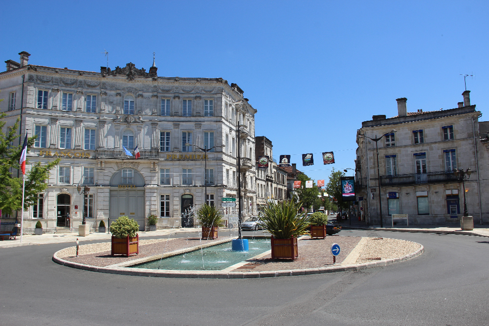 Brunnen-Cognac Stadtzentrum Cognac