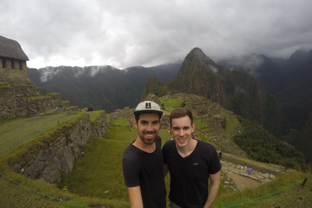 Machu Picchu Peru Südamerika Inka Ruinen  Beeindruckend Wanderung geschafft Wayna Picchu