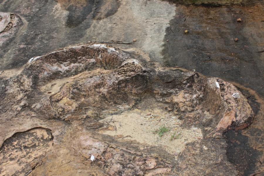 Torotoro Nationalpark Bolivien Südamerika Dinosaurier Jurassic Park Fußspuren Abdrücke
