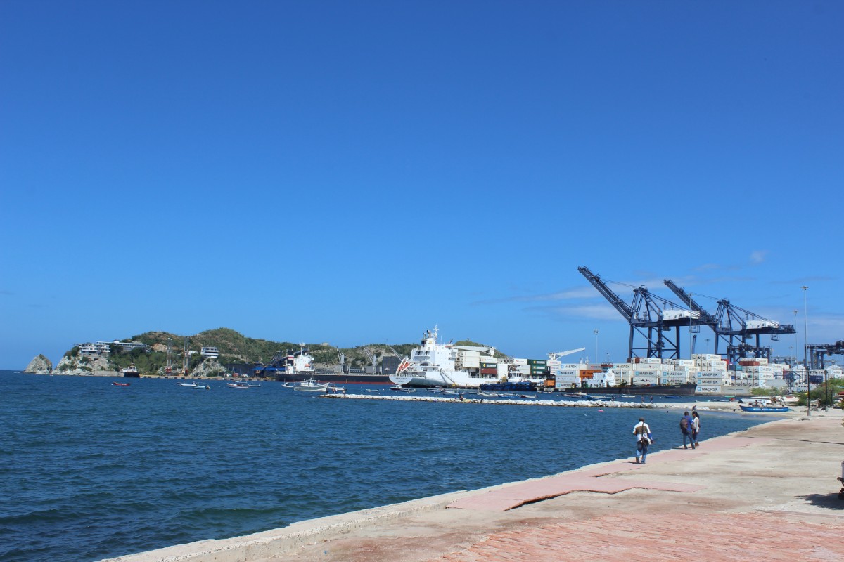 Santa Marta Hafen