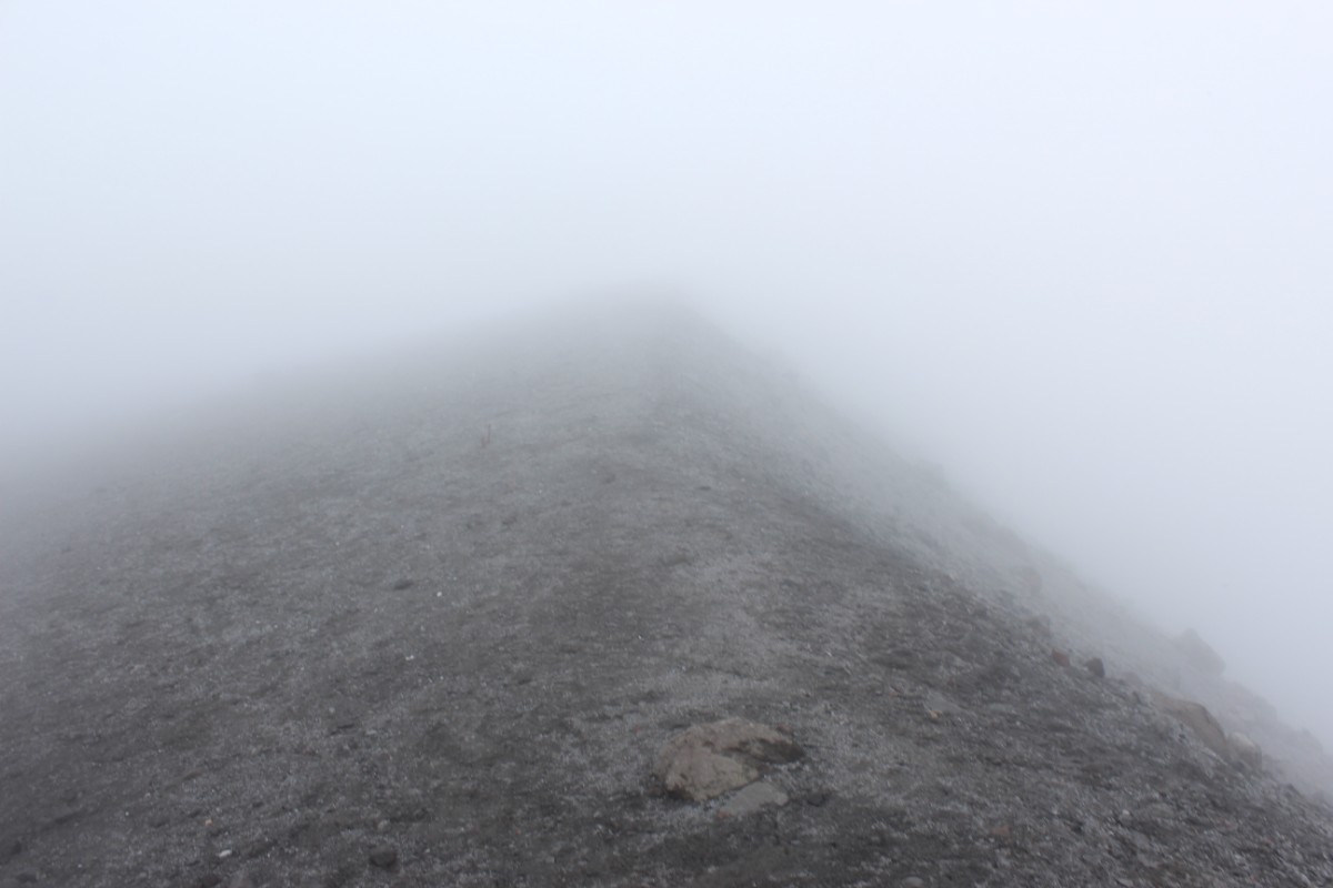 Vulkan Puricé Krater Aussicht