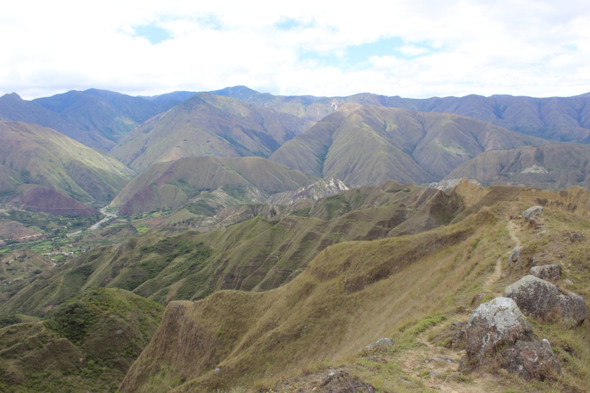 Izchayluma Trek Wanderung Natur Vilcabamba Ecuador Südamerika Aussicht