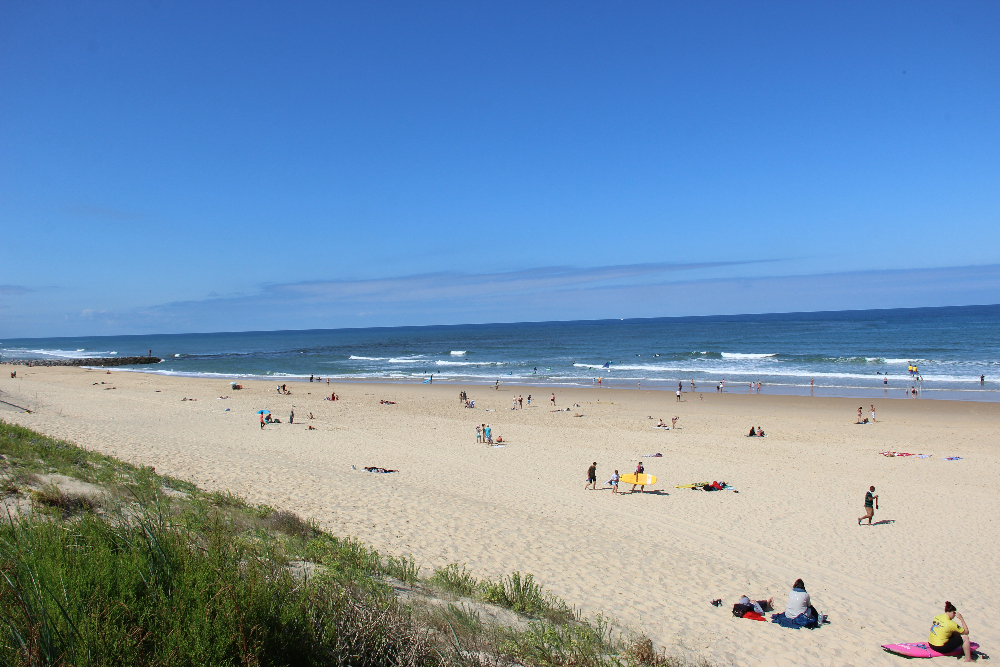 Strand mit Meer