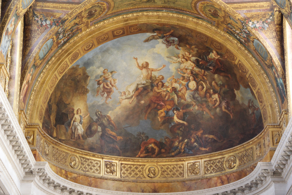 Versaillies-Kappellenkuppel Kirchenmalerei